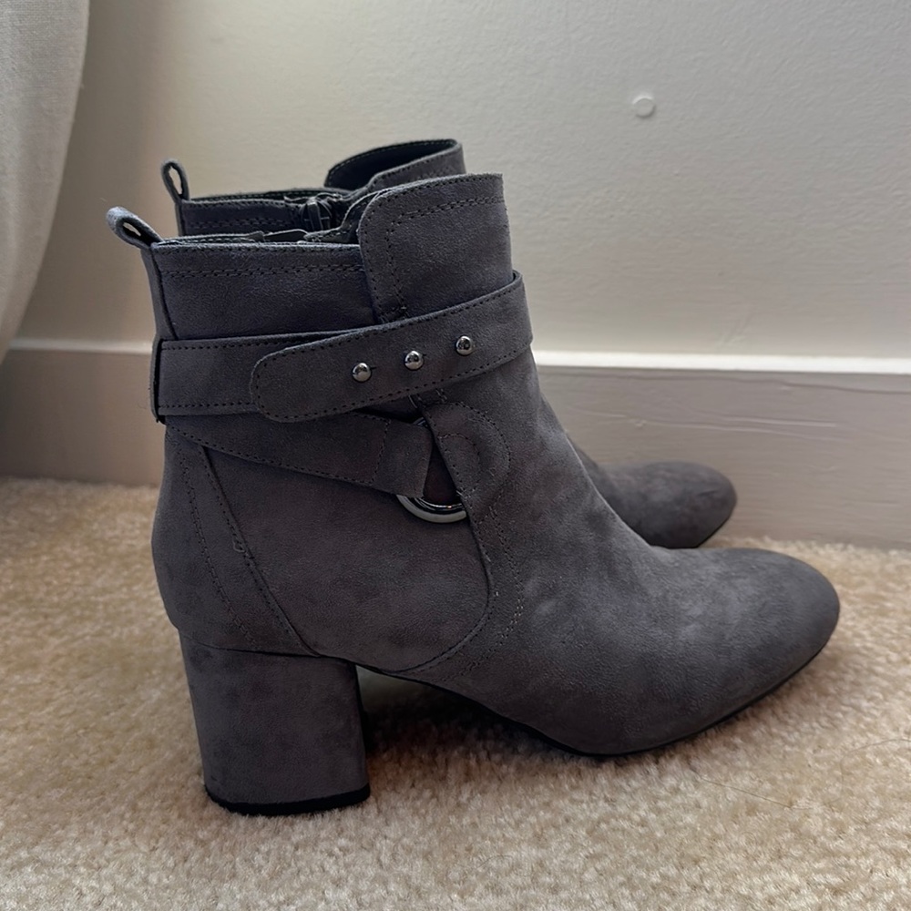 Grey Gray Kelly & Katie Dress Ankle Booties